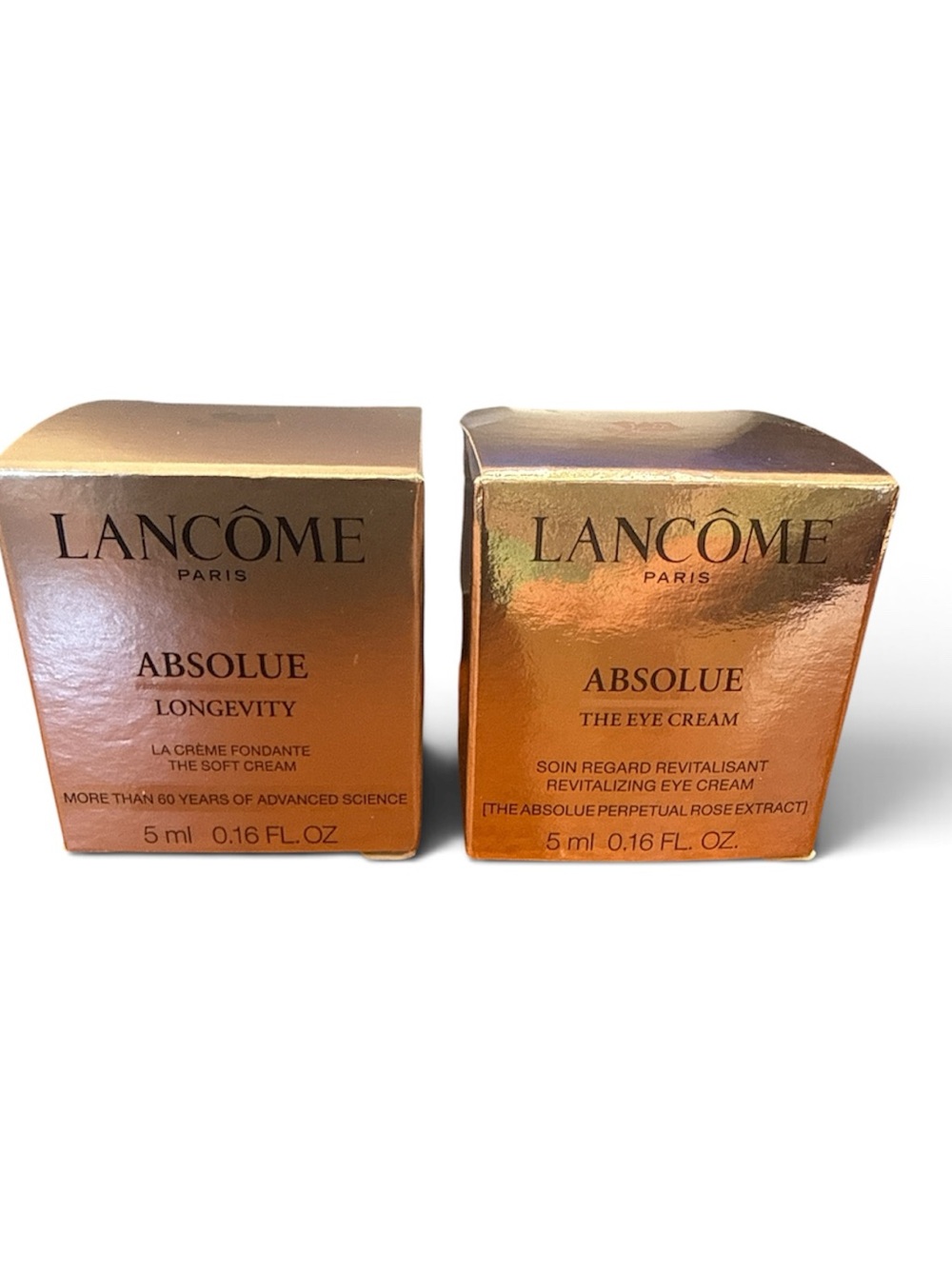 Lancôme Absolue Revitalizing Eye Cream & Longevity Creme (5 ml)